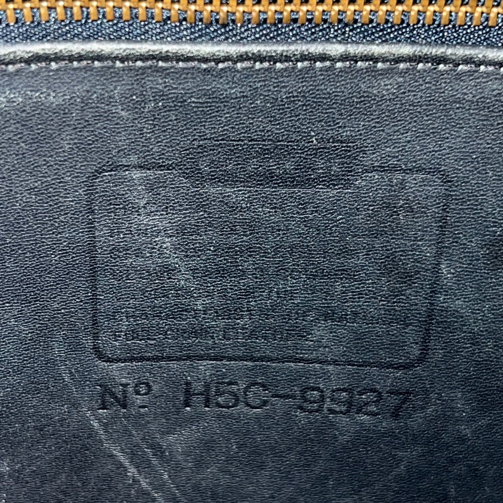 Coach Vintage Willis Crossbody Bag 9927 Navy Leather - Picture 9 of 16